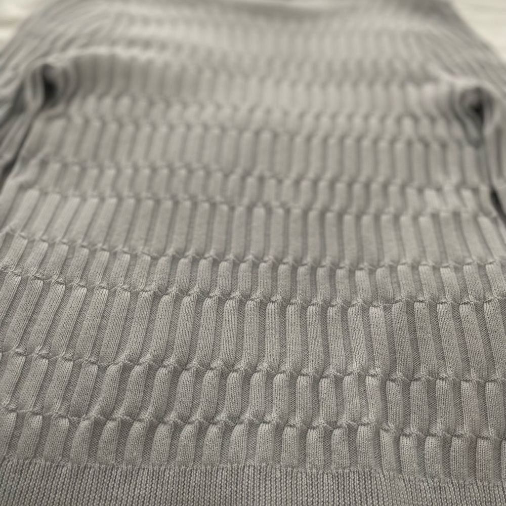 Club Monaco Signature Ribbed Mock Neck Sweater - Picture 6 of 10